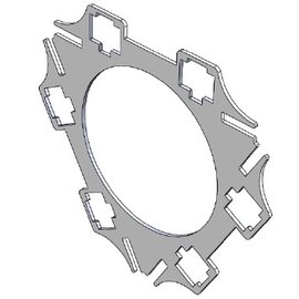 Bruno Verbindungsblech Sternform
